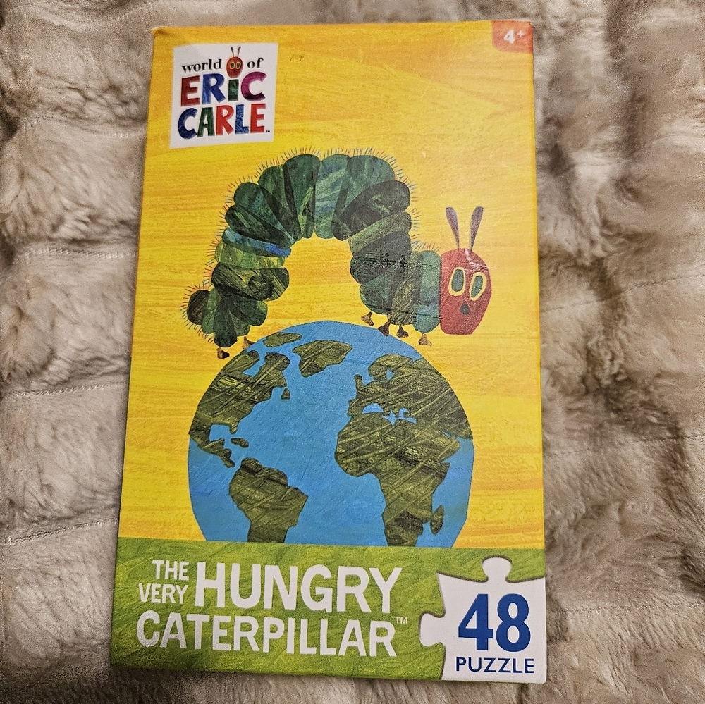 The Very Hungry Caterpillar 48-Piece Puzzle 4 Years And Up Game